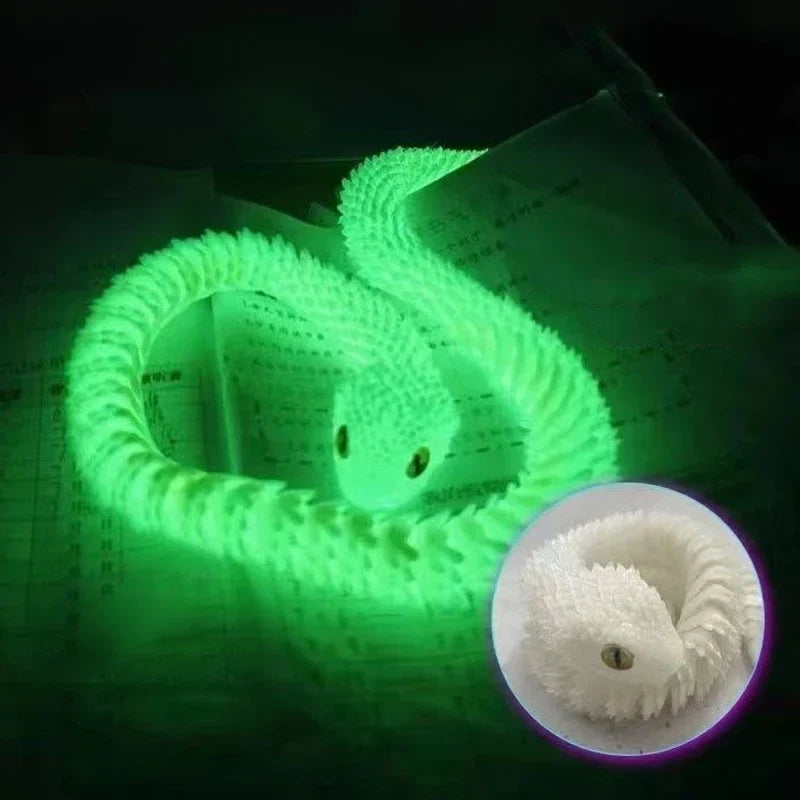 3D Printed Movable Joint Snake Fidget Toy